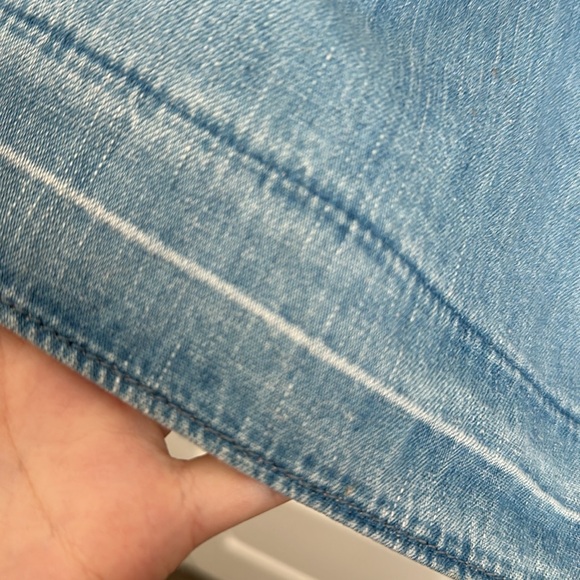 AG Adriano Goldschmied denim top - can be worn off the shoulder - Picture 7 of 9